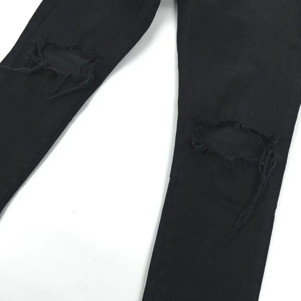 FEAR OF GOD Fourth Collection Distressed Selvedge Skinny Jeans 90s Y2k Grunge